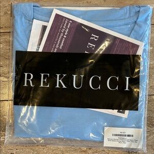 Rekucci Women's Blue Short Sleeve Tee